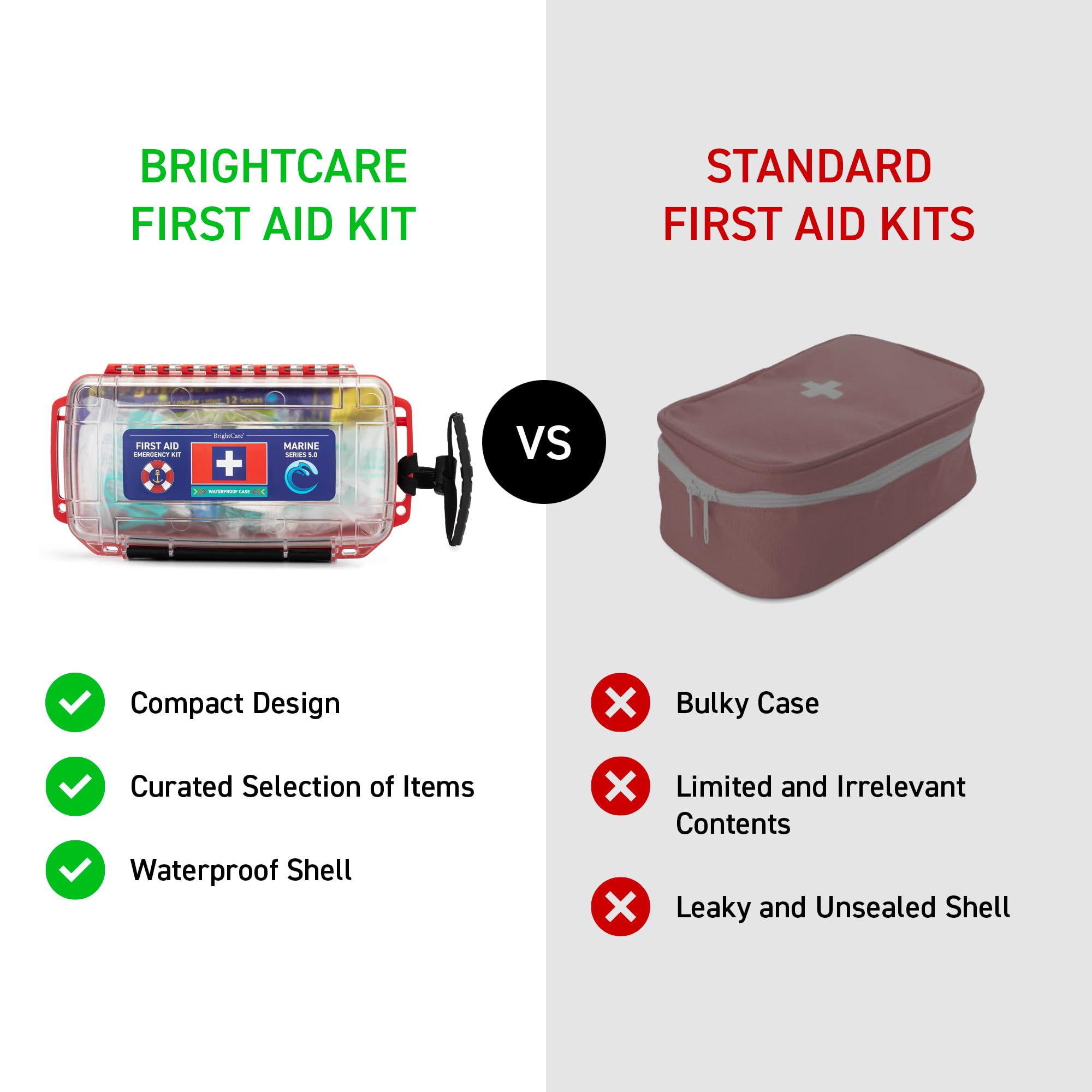 Marine Waterproof First Aid Kit for Boat, Kayak, Sailing & Beach — Amazon image 7