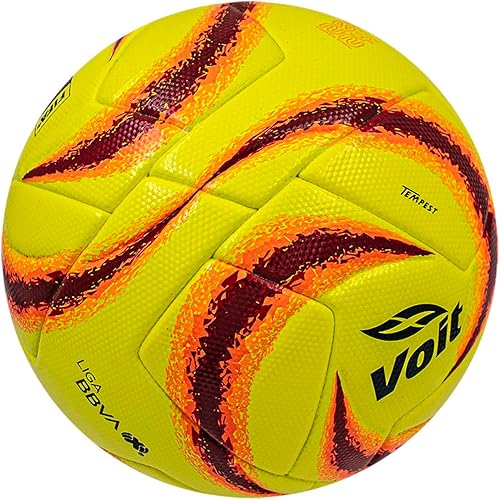 Miniatura 3 de Voit Pro Official Match Ball - Liga MX Talla 5 - Aerodinámica y durabilidad mejoradas - Tecnología para la prevención de humedad y absorción de