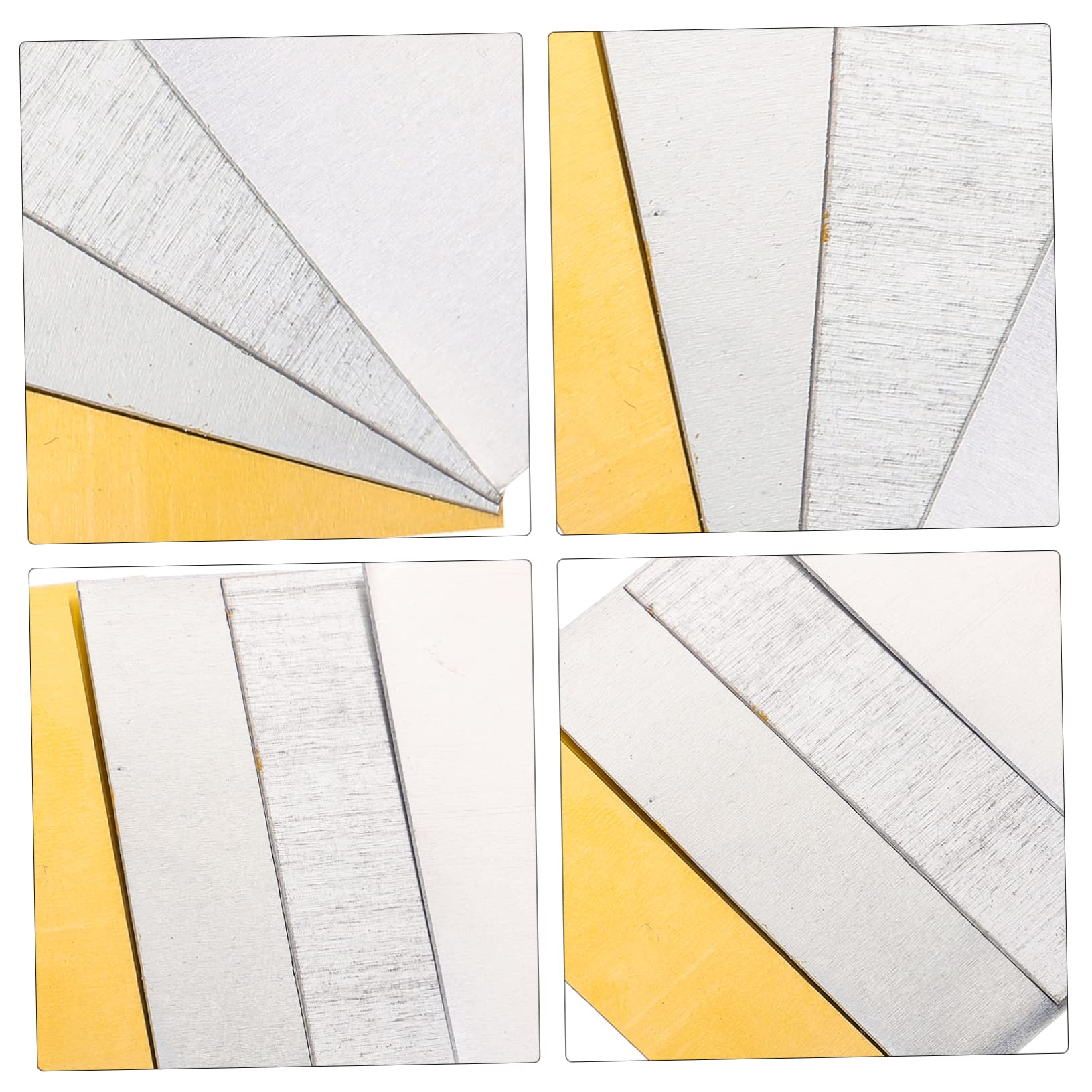 Kit électrodes Cuivre-zinc Pour Expériences Scientifiques - 12 Bandes (4x1x0,1 Cm) - Électrolyse, Pile Fruit - Éducation, Projets Scolaires