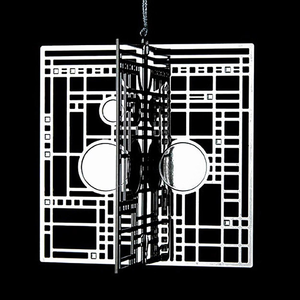Frank Lloyd Wright Coonley Triptych Christmas Ornament
