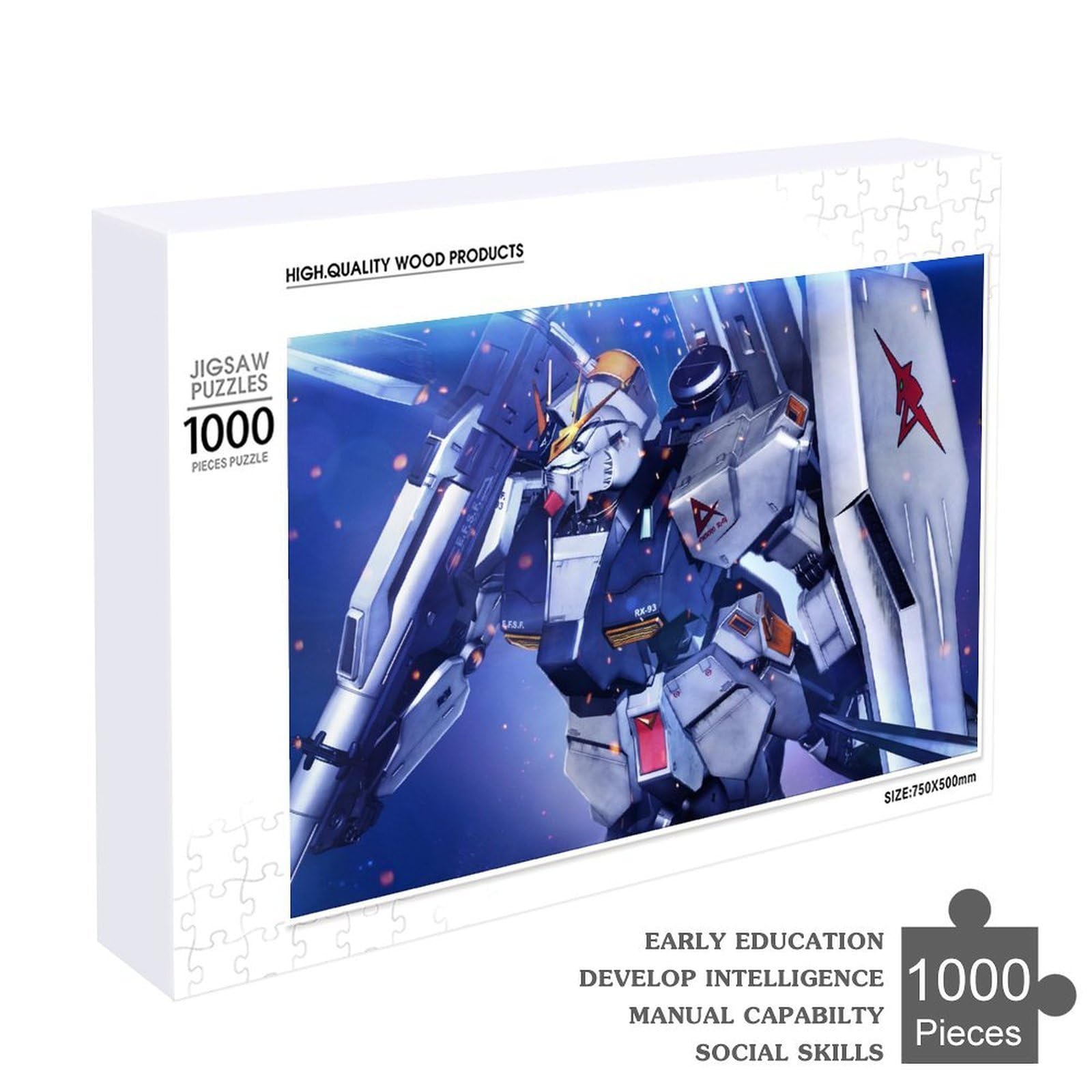 Amazon.co.jp: 機動戦士ガンダム1000 PCSアニメ ジグソーパズル 1000