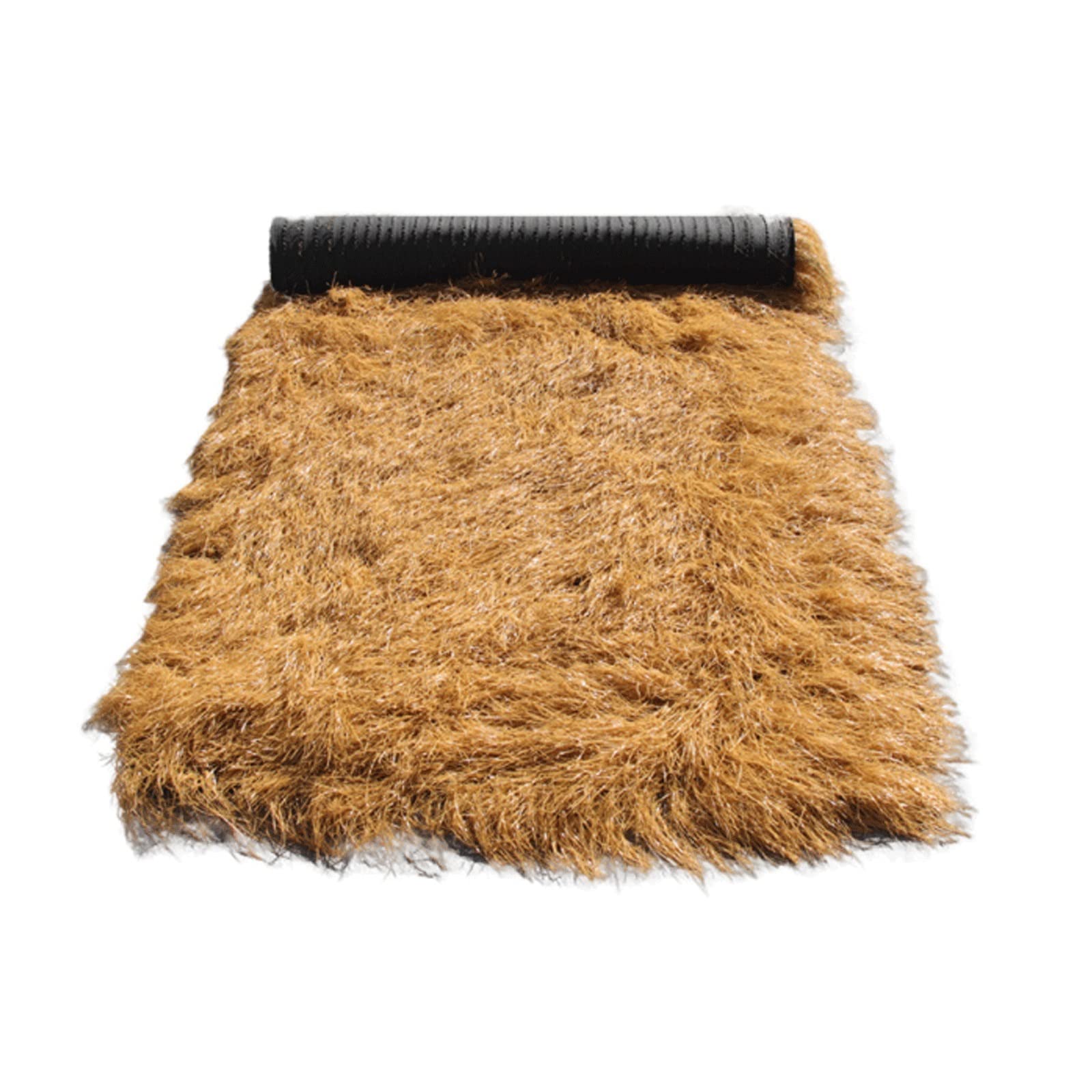 1.65X3.3ft Thatch Roofing Tiles Rolls Duck Blind Boat Blinds Raffia Grass Hut, Palm Thatch Rolls Duck Boat Blinds Straw Roof, Grass Runner Material Decorations Waterproof for Umbrella Covers Mini Bar