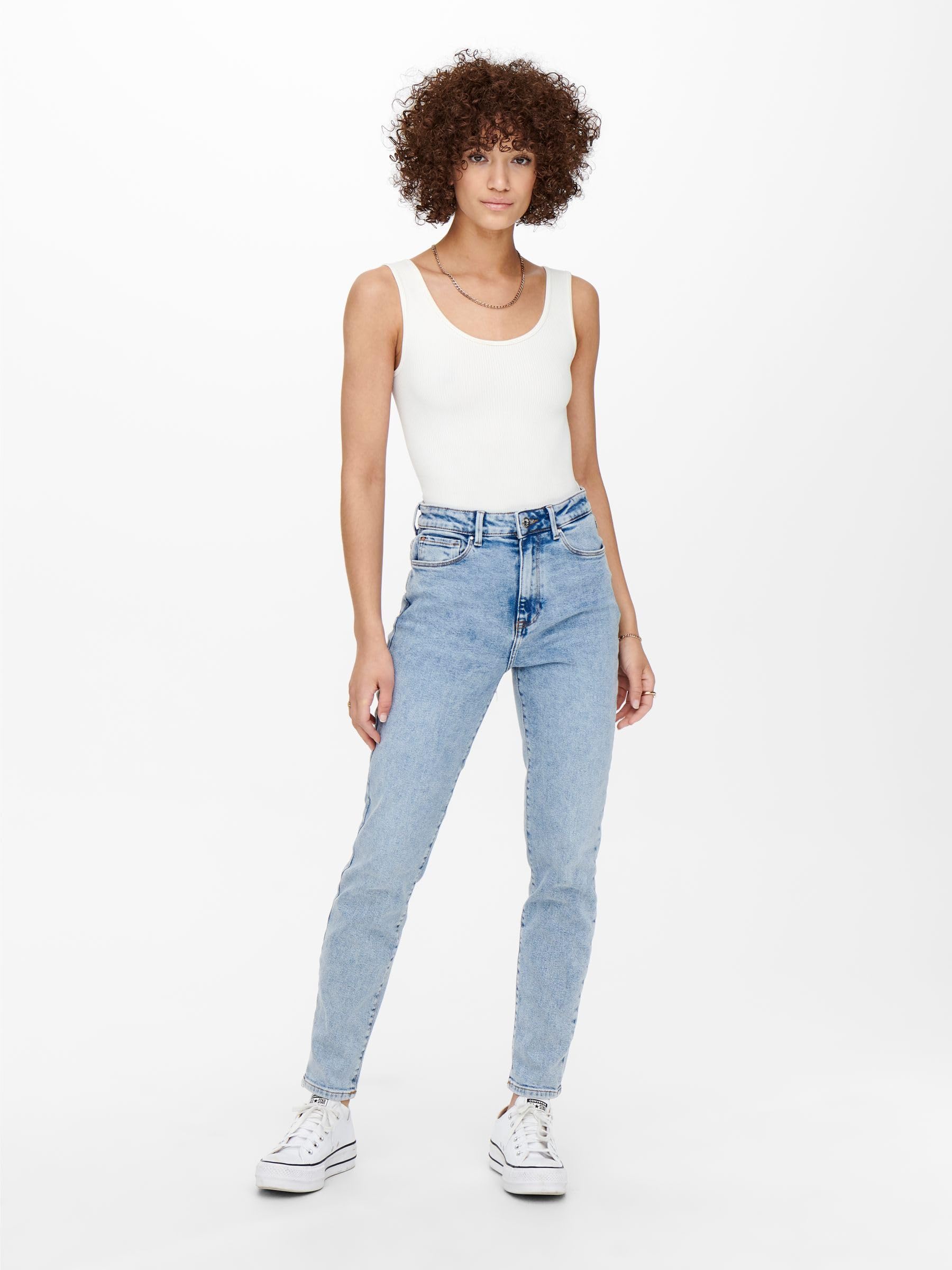 NAME IT Damen Onlemily Stretch Hw St Ank Cro718 Noos