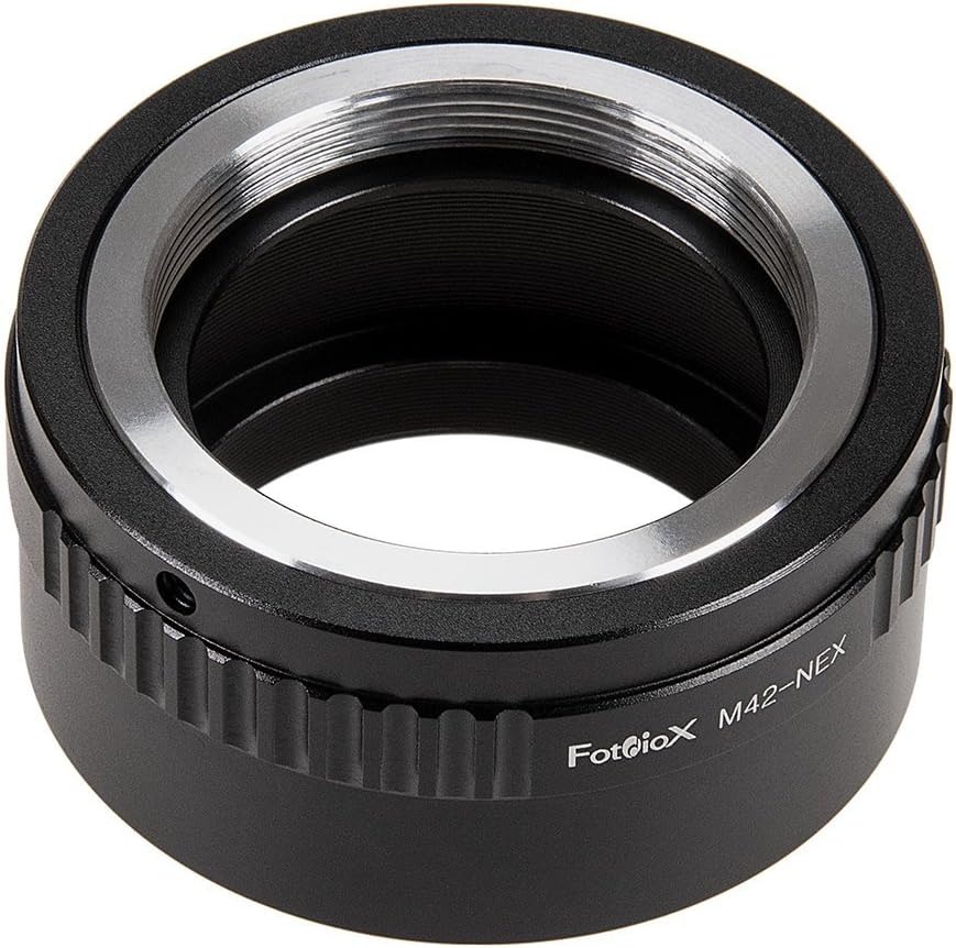Fotodiox Lens Mount Adapter Compatible with M42 (42x1mm) Screw Mount Lenses to Sony E-Mount Cameras