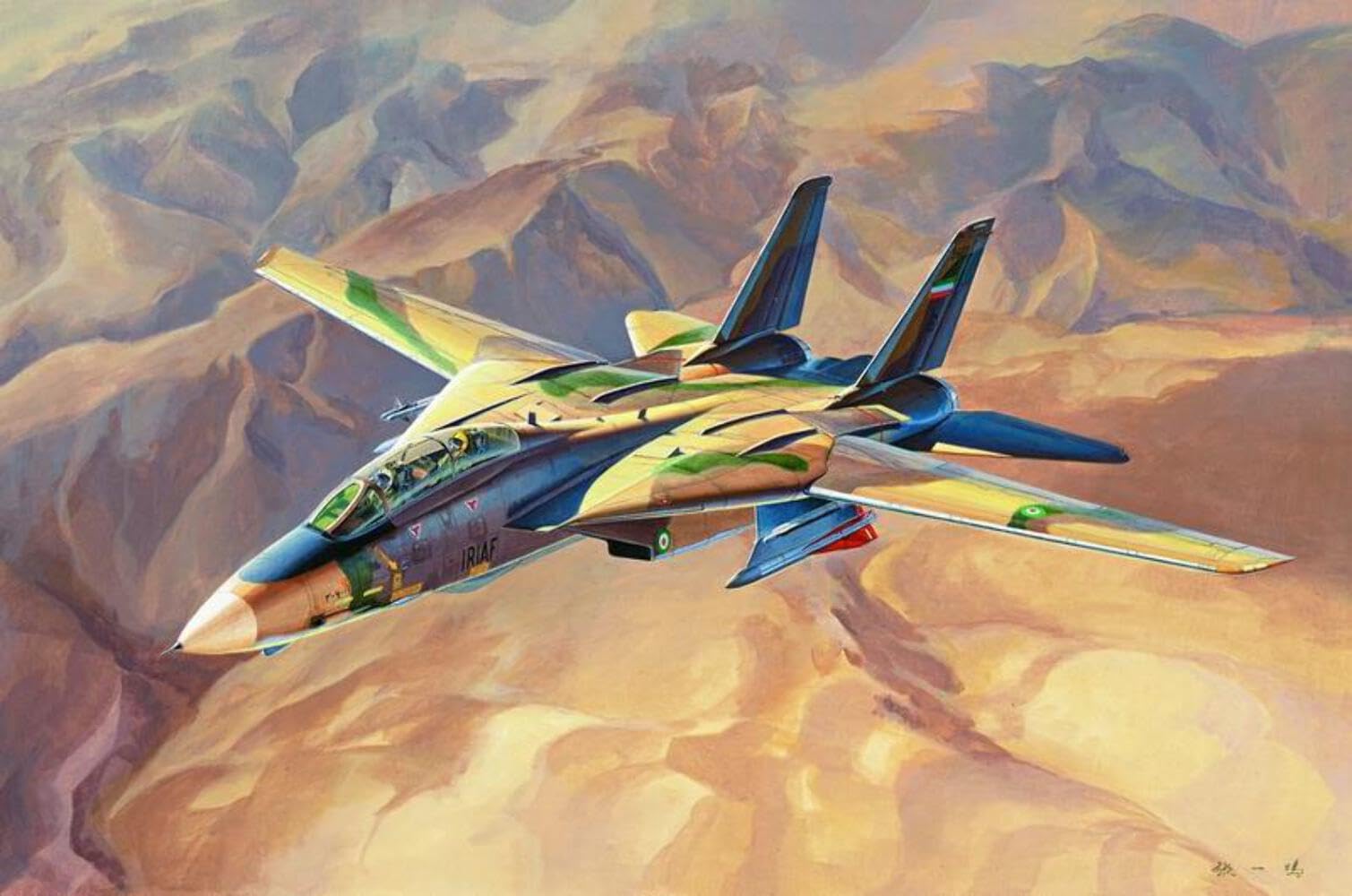 Amazon | ホビーボス 1/48 エアクラフトシリーズ イラン空軍 F-14A