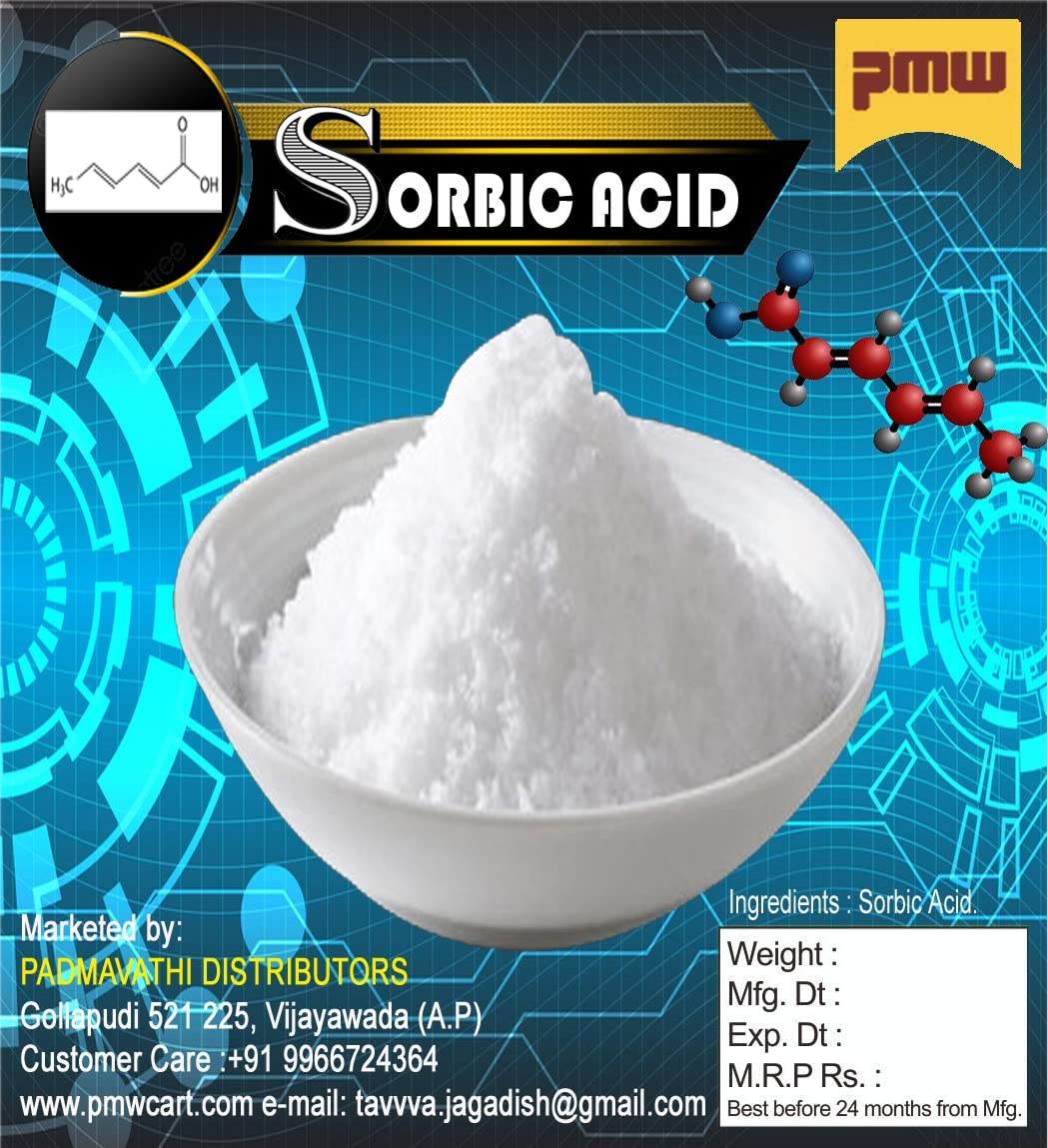 See full amazon price history chart for Pmw - Grade A Quality - Sorbic Acid - to Prevent Growth of Fungi Yeast & Mold - 100 Grams Pmw - Grade A Quality - Sorbic Acid - to Prevent Growth of Fungi Yeast & Mold - 100 Grams (B07QTB2SNM) Amazon Price History, Amazon Price Tracker