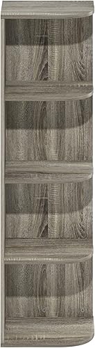 Miniatura 322 de Furinno - Estantería de cubos de 2 niveles serie Luder para libros y almacenamiento, color roble francés Roble francés,Pino