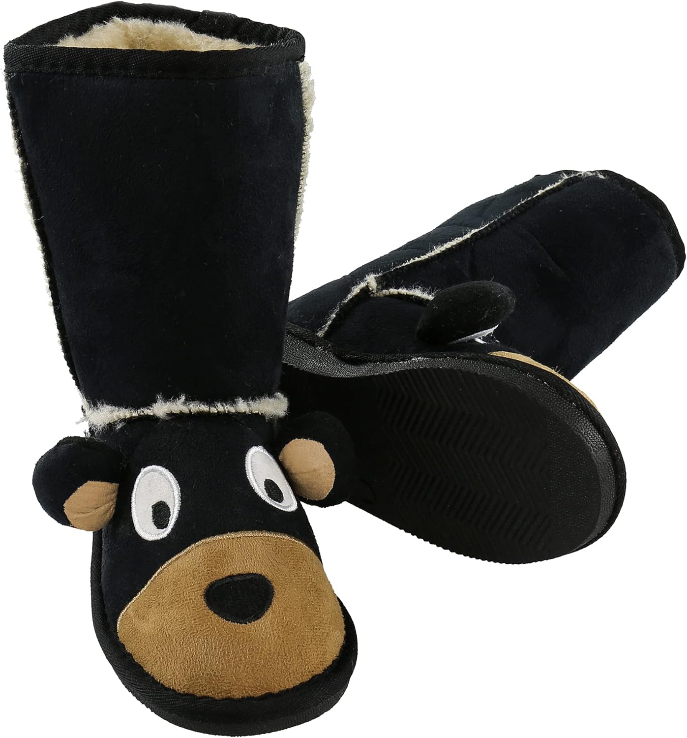 Lazy One Animal Slipper Boots for Kids, Cozy Children's Slippers