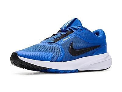Nike Kids Star Runner 5 (Big Kid) Kids Shoes Game Royal/Black/White : 4 Big Kid M, Textile