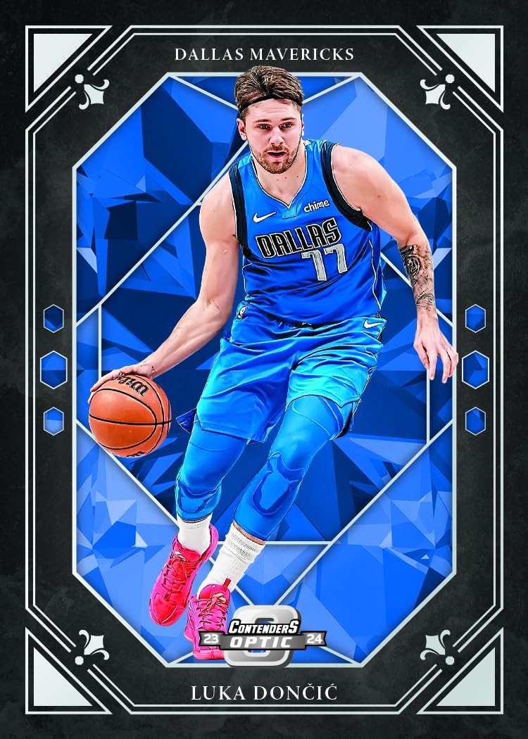 2023-24 Panini Contenders Optic NBA-Sammelkartenbox (Hobby) (1 Autogramm)