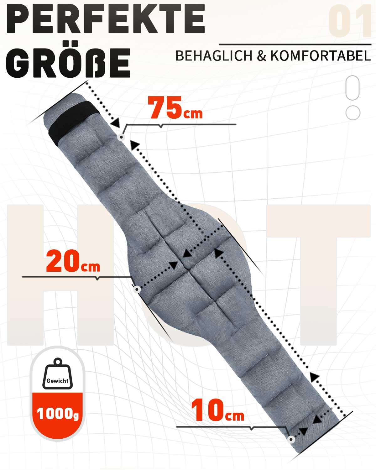 Kirschkernkissen Nacken und Schulter für Mikrowelle, Wärmekissen Nacken Körnerkissen, Körnerkissen Nacken Schulter