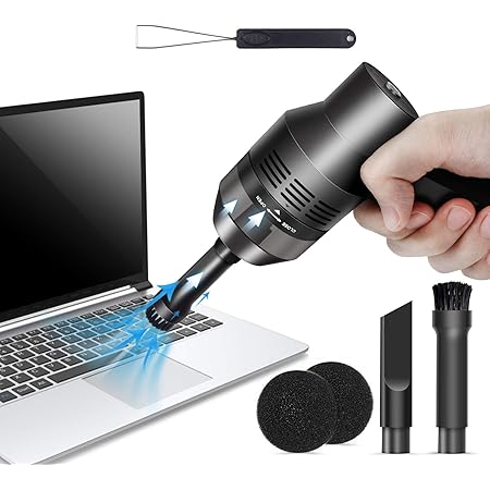 Amazon Co Jp キーボード掃除 Pcキーボード掃除機 卓上クリーナー エアダスター 集塵装置 掃除 強力吸引 二通りの電源モード 多機能 便利 キートップ引き抜き工具が付く 2019新型 文房具 オフィス用品