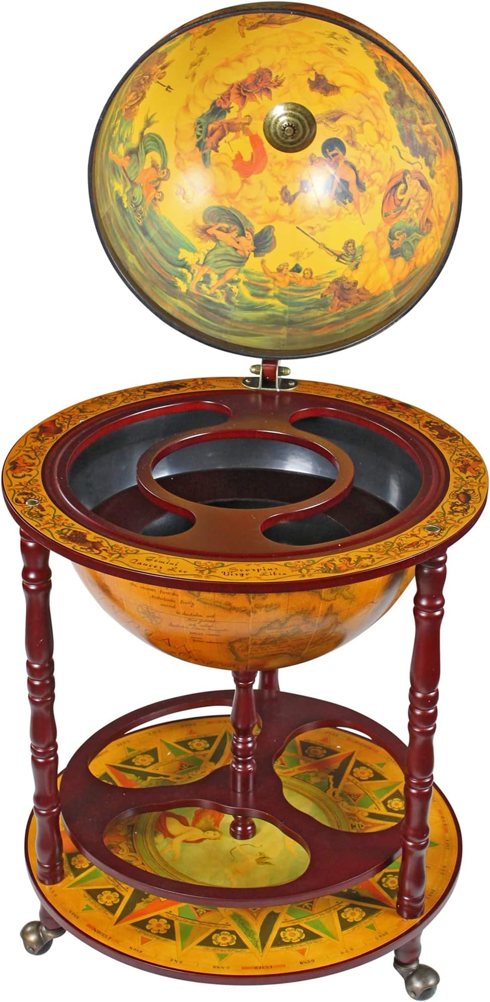 Sixteenth-Century Italian Replica Globe Bar