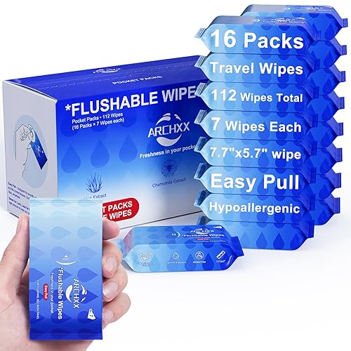 Toallitas desechables de 112 unidades, toallitas húmedas respetuosas con la piel, hipoalergénicas y sin perfume para adultos, niños y cuidado de