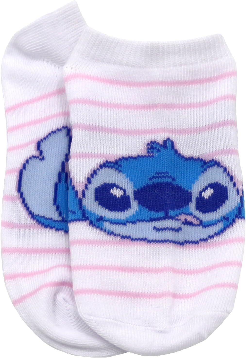 Disney Stitch Socks for Girls, Lilo & Stitch 10 Pack No Show Sock Set for Kids, Toddler and Little Kids Shoe Sizes