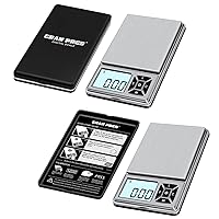 Vista 2 de Báscula digital de bolsillo de 10.58 oz x 0.00 oz de precisión, micro mini báscula digital de alta precisión, peso digital gramos y onzas