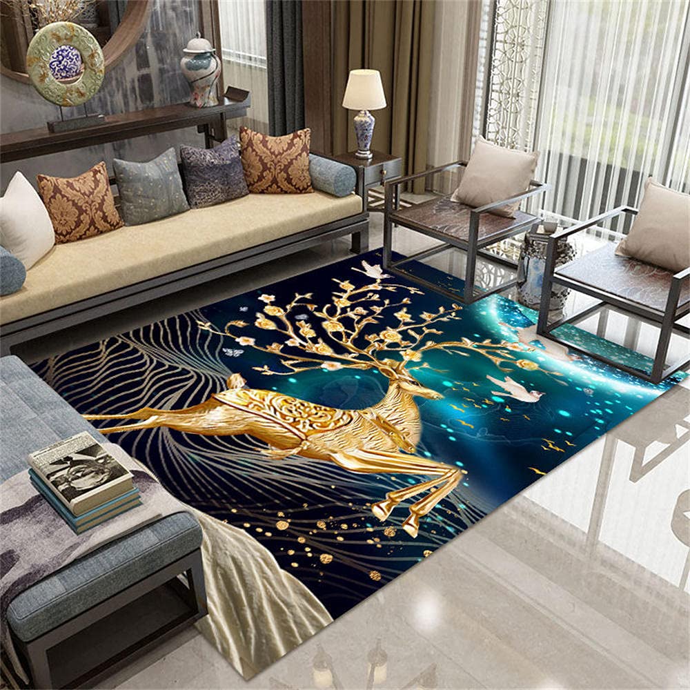 Tapis de salon moderne isolant et moquette douce anti-froid pour chambre