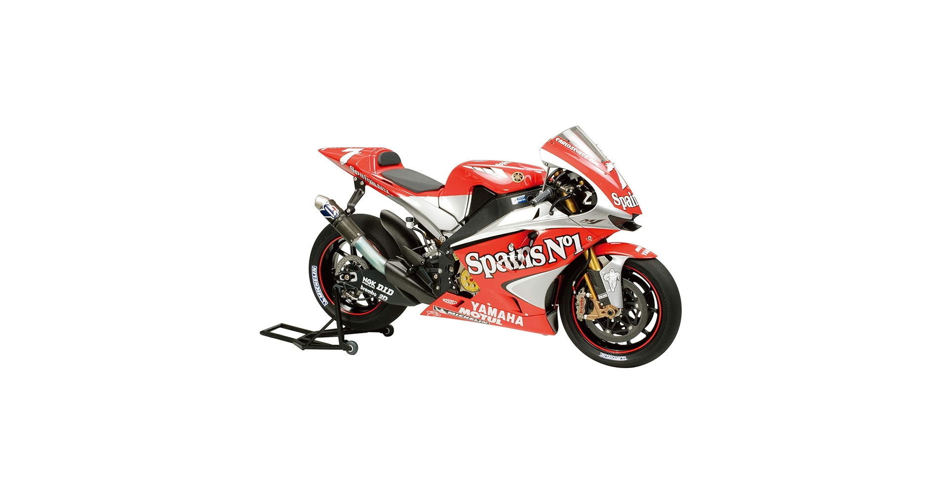 Amazon.com: Tamiya – 14100 Yamaha YZR M1 2004 1/12 : Arts