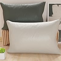 PETTI Artigiani Italiani - Coppia di Federe Cuscino 145x40 cm in Microfibra