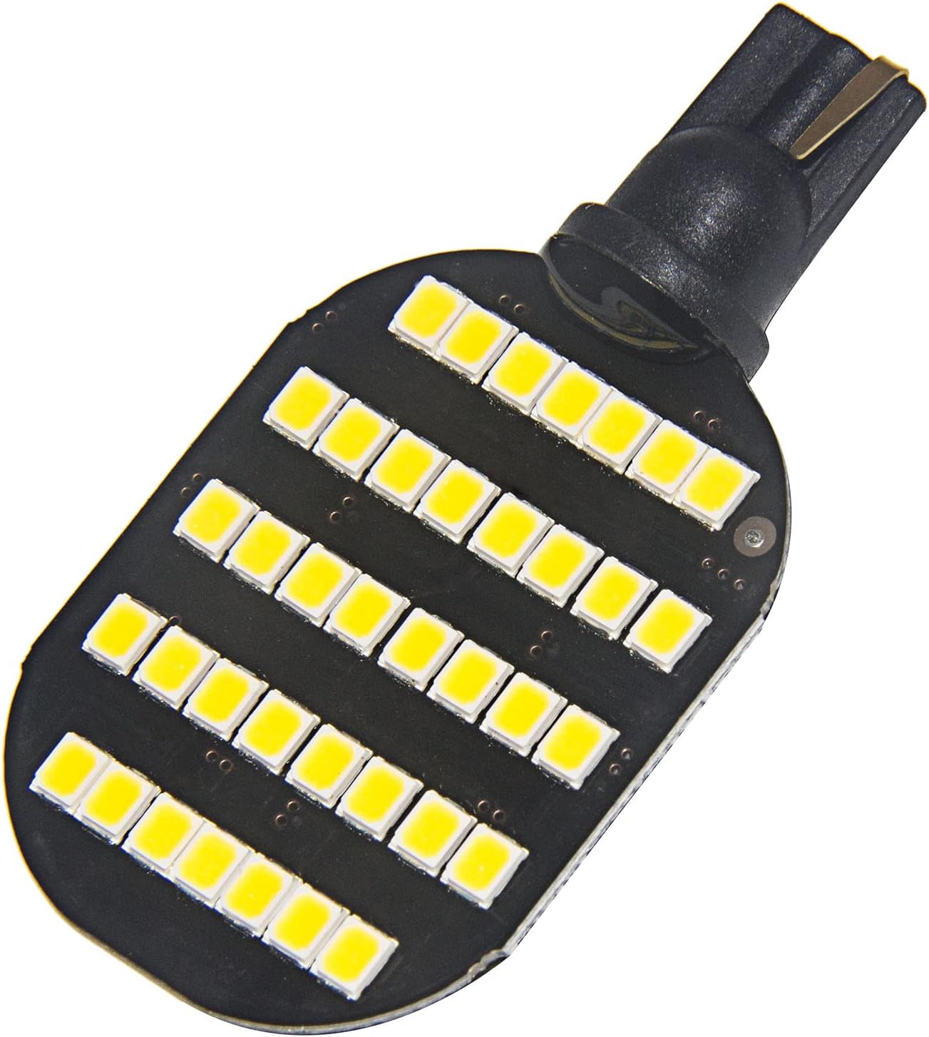 GRB 20 x Super Bright T10 921 194 Natural White 4.8w RV,Trailer,Camper Interior 38-3528 SMD Boat,landscaping,Wedge LED Light Bulb lamp DC 12V (Pack of 20)