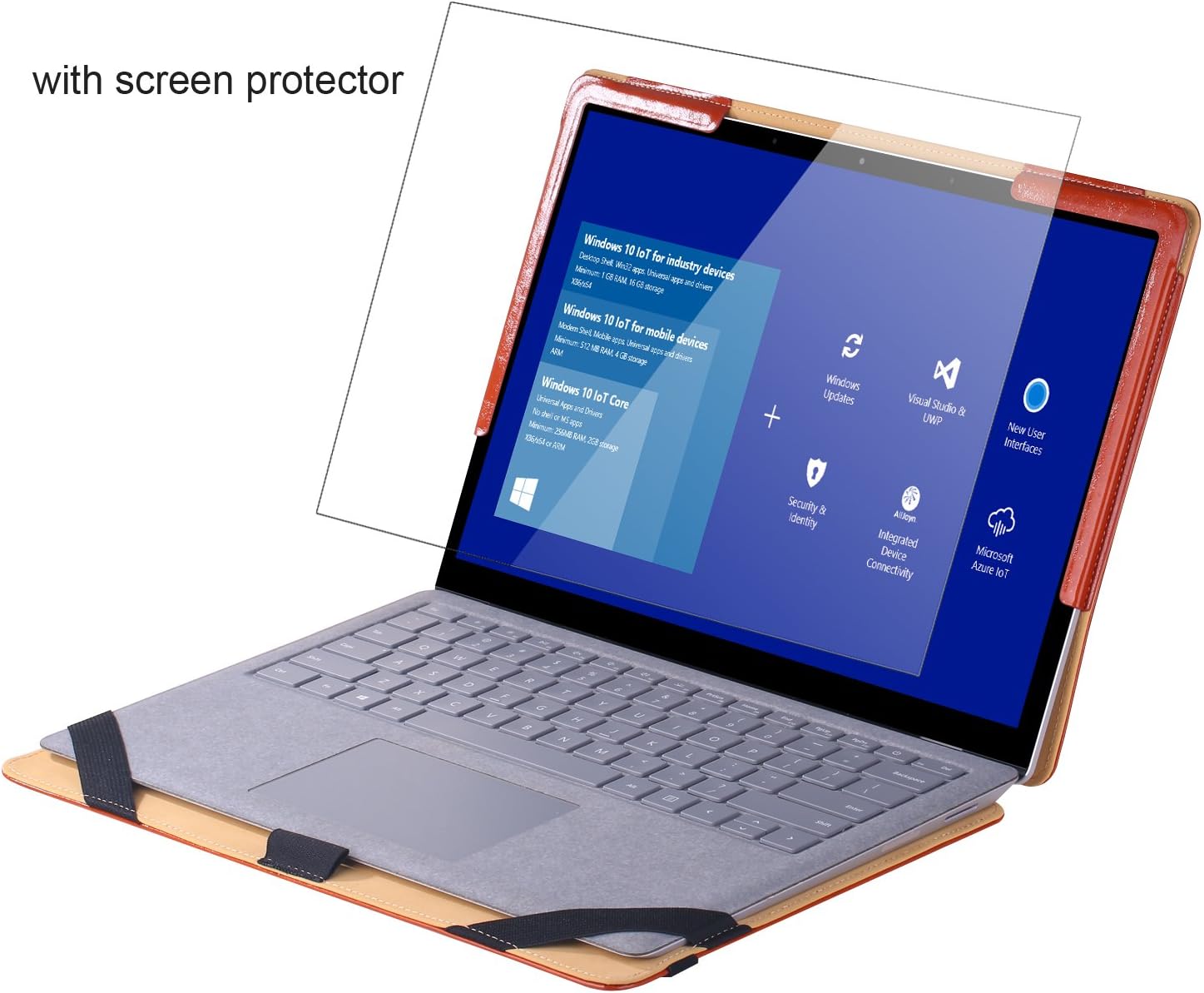 Ayfee Screen Protector Tempered Glass,[Anti-Fingerprint][No-Bubble][Scratch-Resistant] Glass Screen Protector