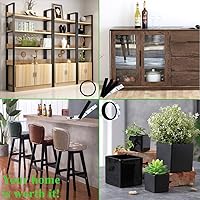 Vista 104 de Tiras de fieltro con respaldo adhesivo, tiras de fieltro adhesivas, paquete de 4 rollos de fieltro 1/2 x 60 pulgadas, cinta de fieltro beige