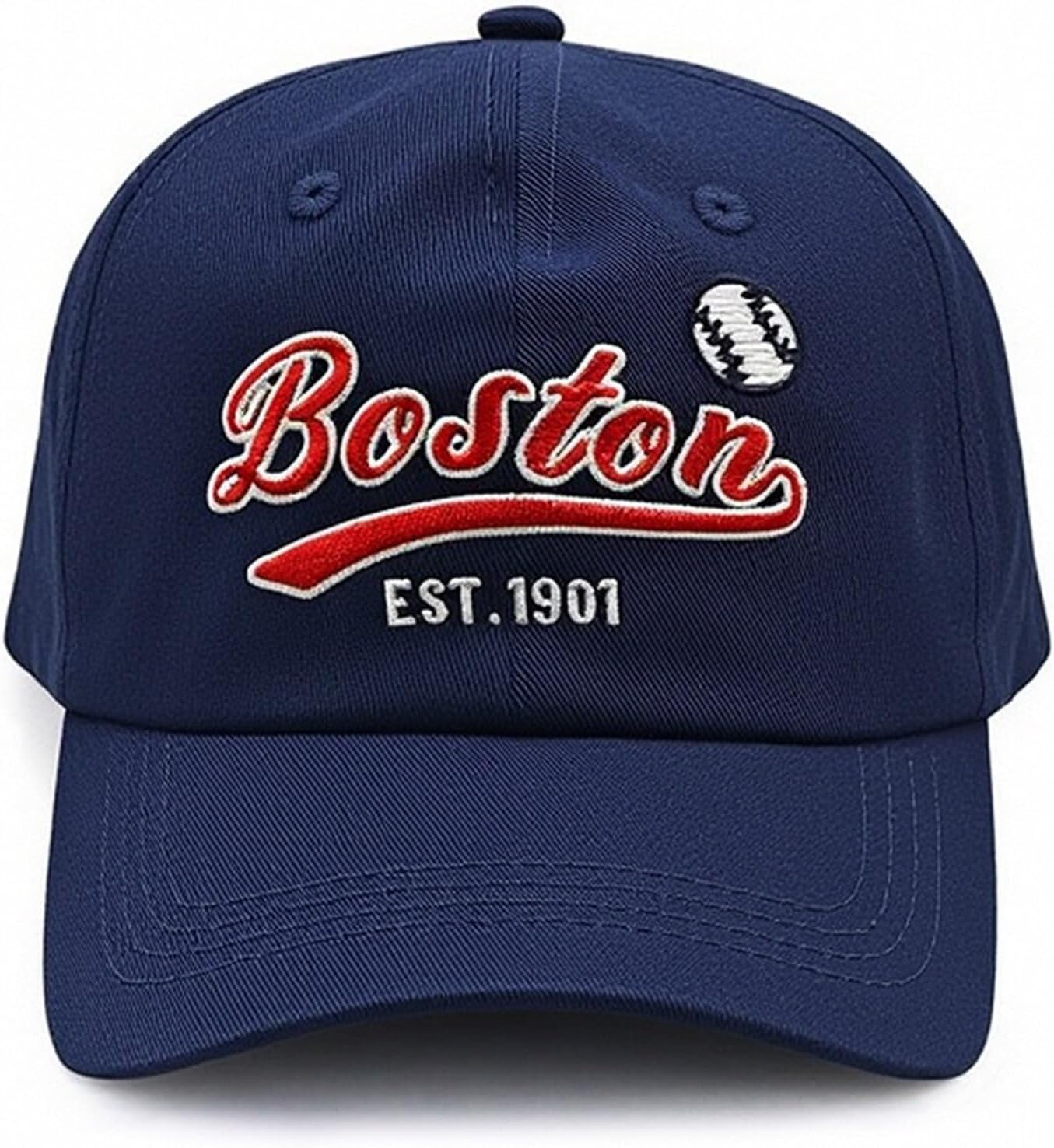 Classic Vintage Embroidered Fashionable Baseball Cap for Men Women Teenager Cap City Hat Adjustable with Gift Box