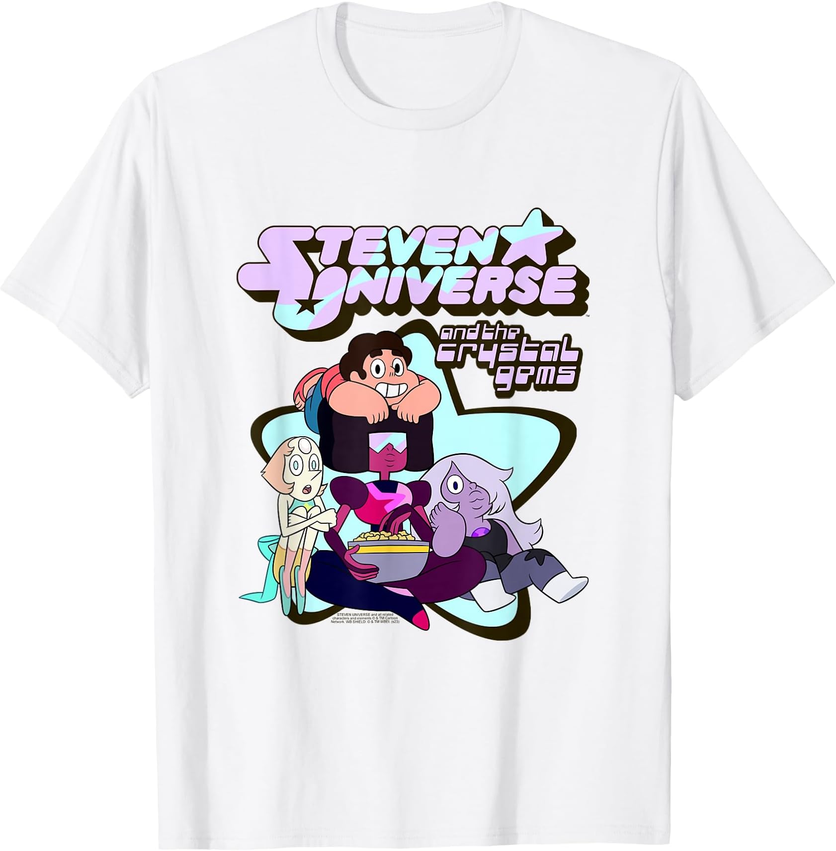 The Crystal Gems Star Photo Cartoon T-Shirt