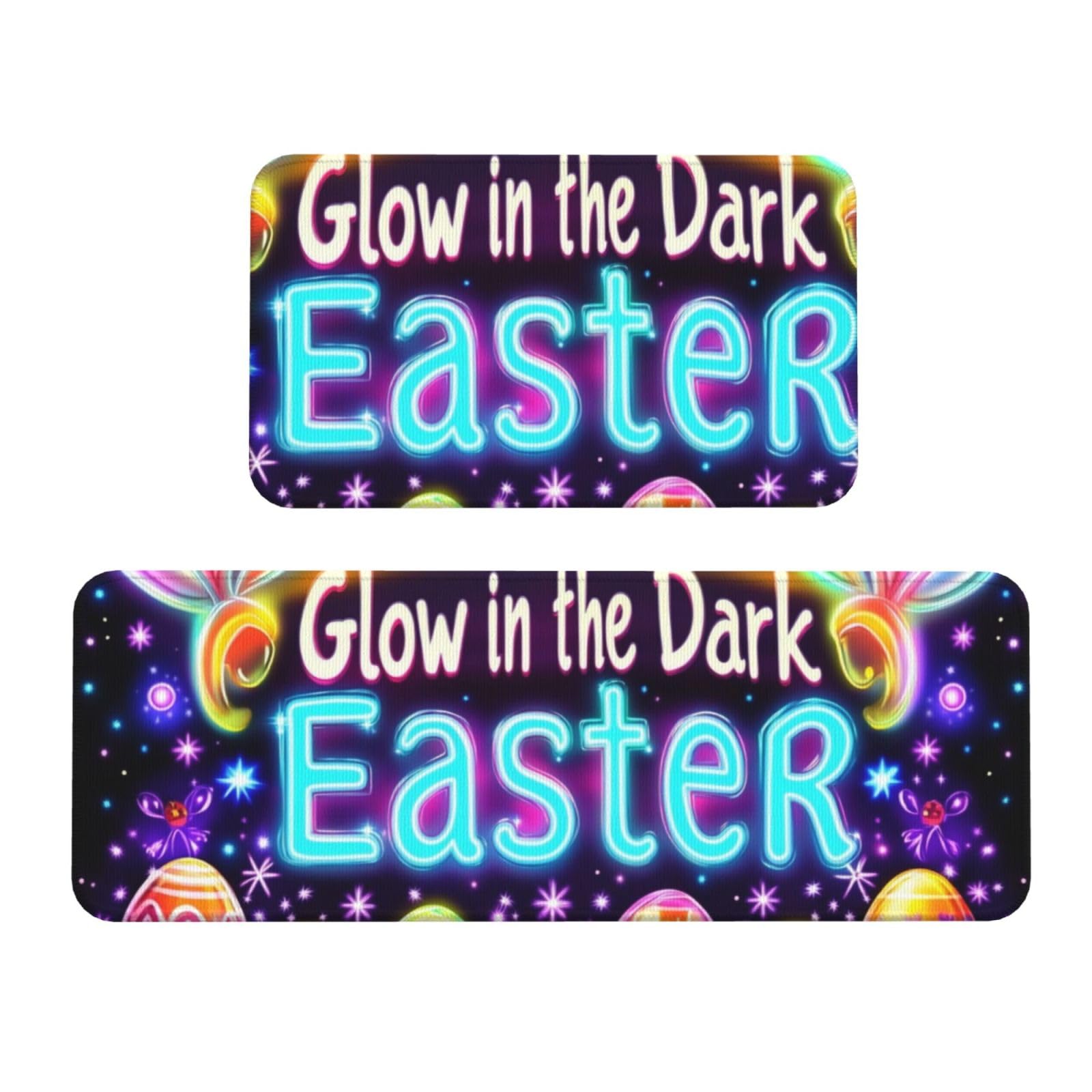 Tapetes de cocina de Pascua acolchados para regalar y decorar el suelo del hogar