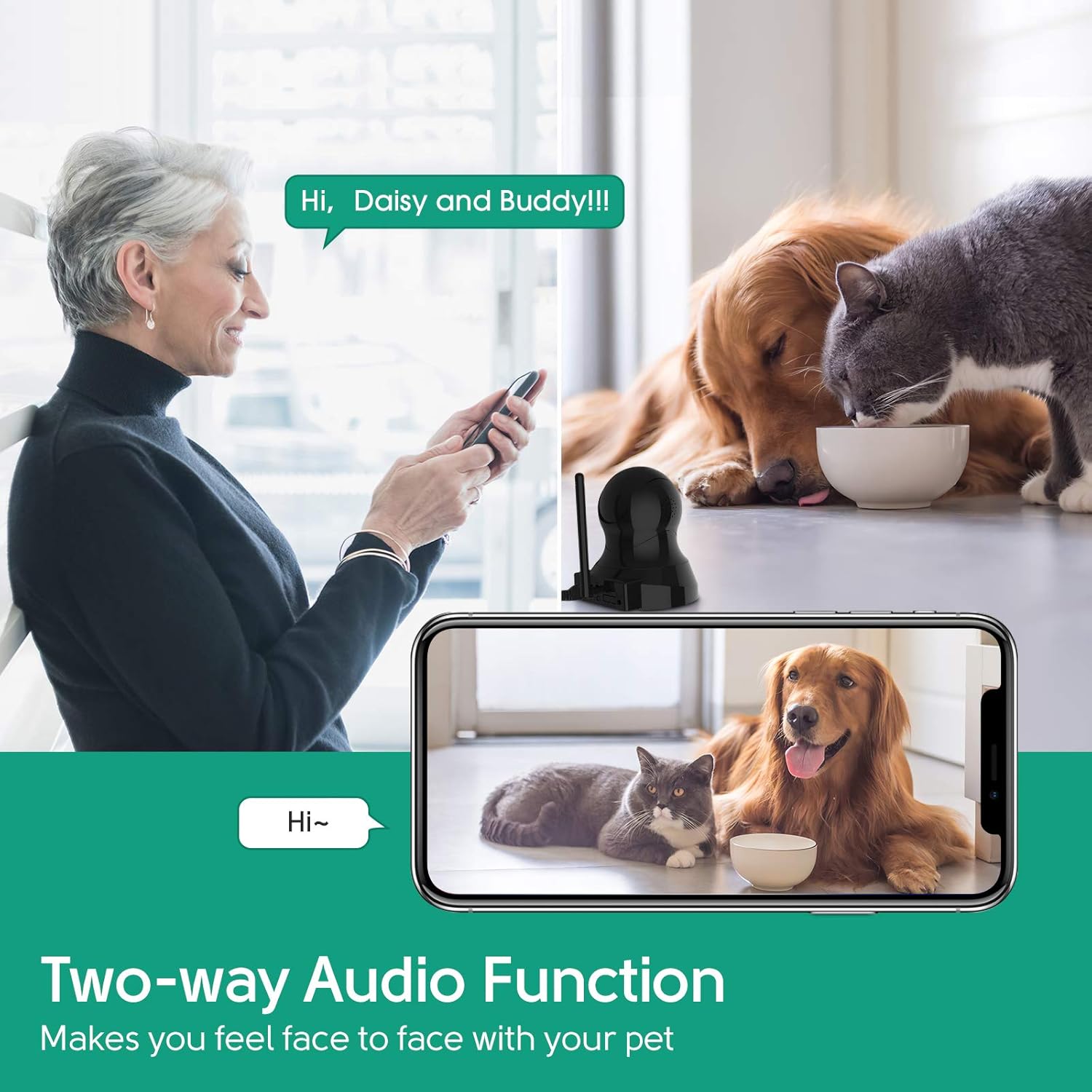 Black Friday - 70% OFF Pet Camera - TENVIS Pet Security Wireless Indoor Security Camera System w/Motion Detection, Two Way Audio, Enhanced Night Vision, Indoor Home Security Camera with MicroSD Slot, iOS/Android (2PCS) Review Discount Pet Camera - TENVIS Pet Security Wireless Indoor Security Camera System w/Motion Detection, Two Way Audio, Enhanced Night Vision, Indoor Home Security Camera with MicroSD Slot, iOS/Android (2PCS)