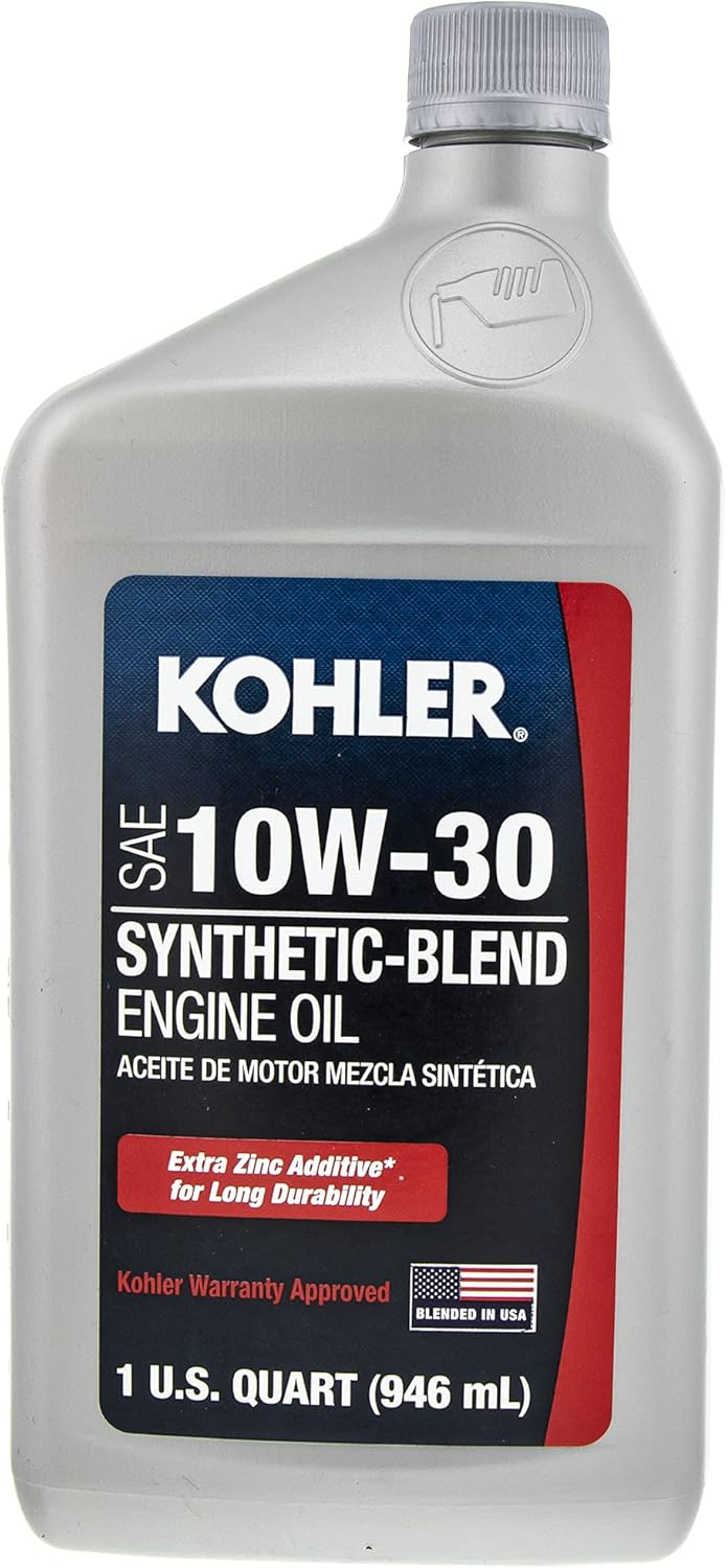 CUB CADET KH-25-357-63-S SAE 10W-30 Synthetic Blend Engine Oil 1 Quart Bottle