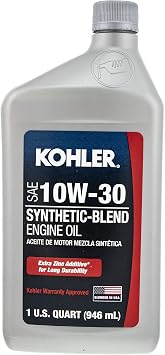 CUB CADET KH-25-357-63-S SAE 10W-30 Synthetic Blend Engine Oil 1 Quart Bottle