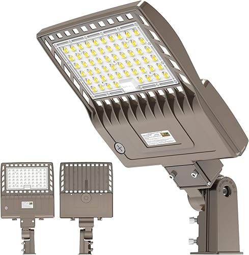 Luces LED de estacionamiento de 240 W 33600 LM LED Shoebox Pole Lights Fixture (800W HIDHPS de reemplazo) 5000K IP65 AC100-277V UL Listado