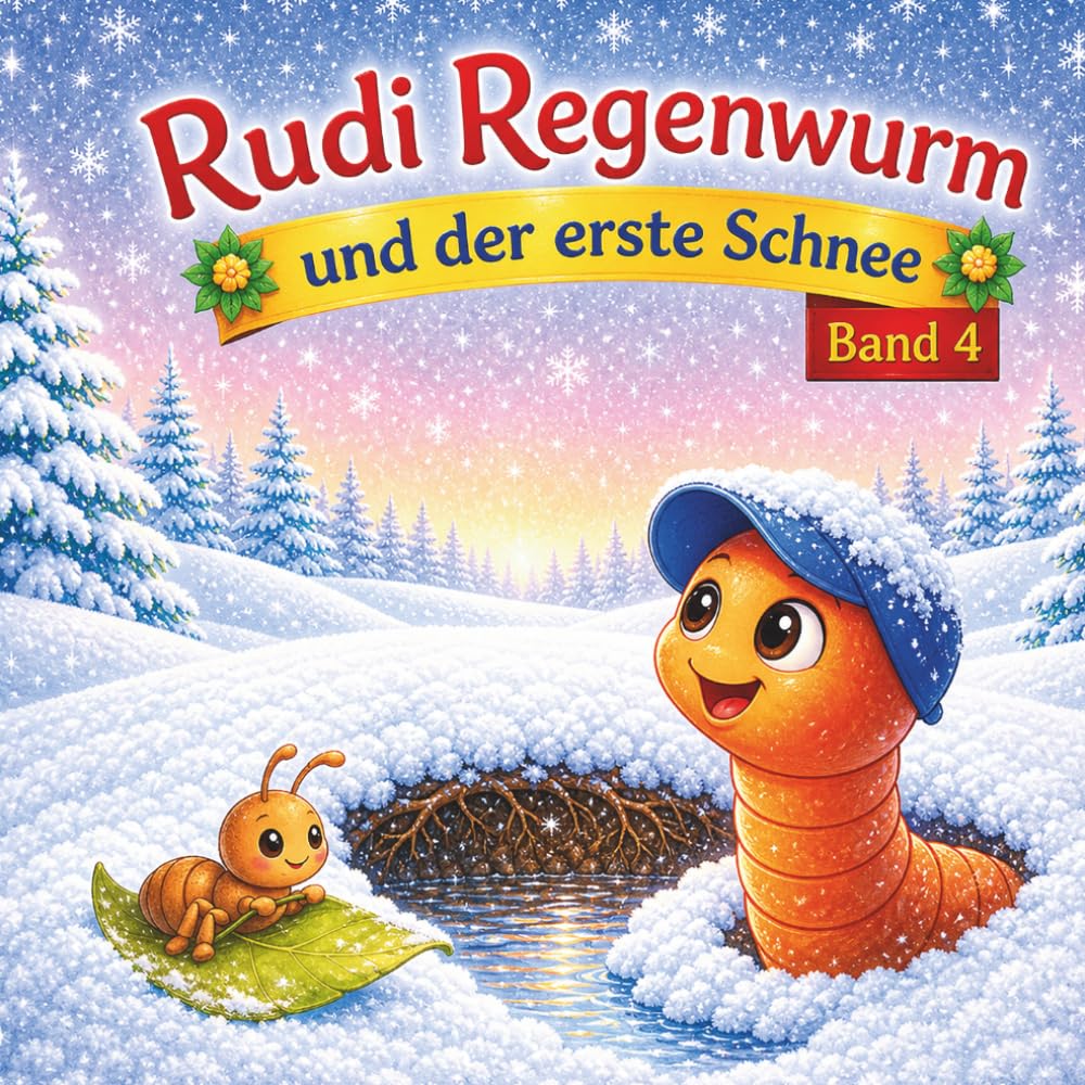 Rudi Regenwurm und der erste Schnee