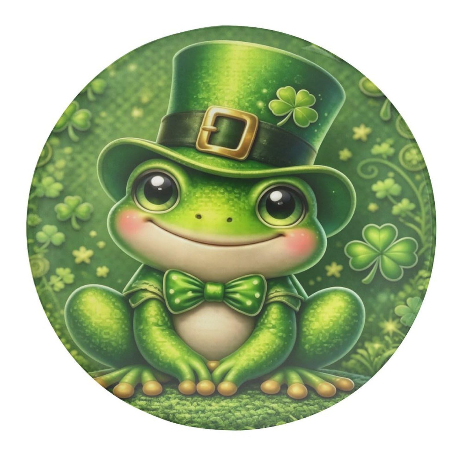 Fekiloot Style Green Frog Refrigerator Magnet Fridge Magnet4 Pcs