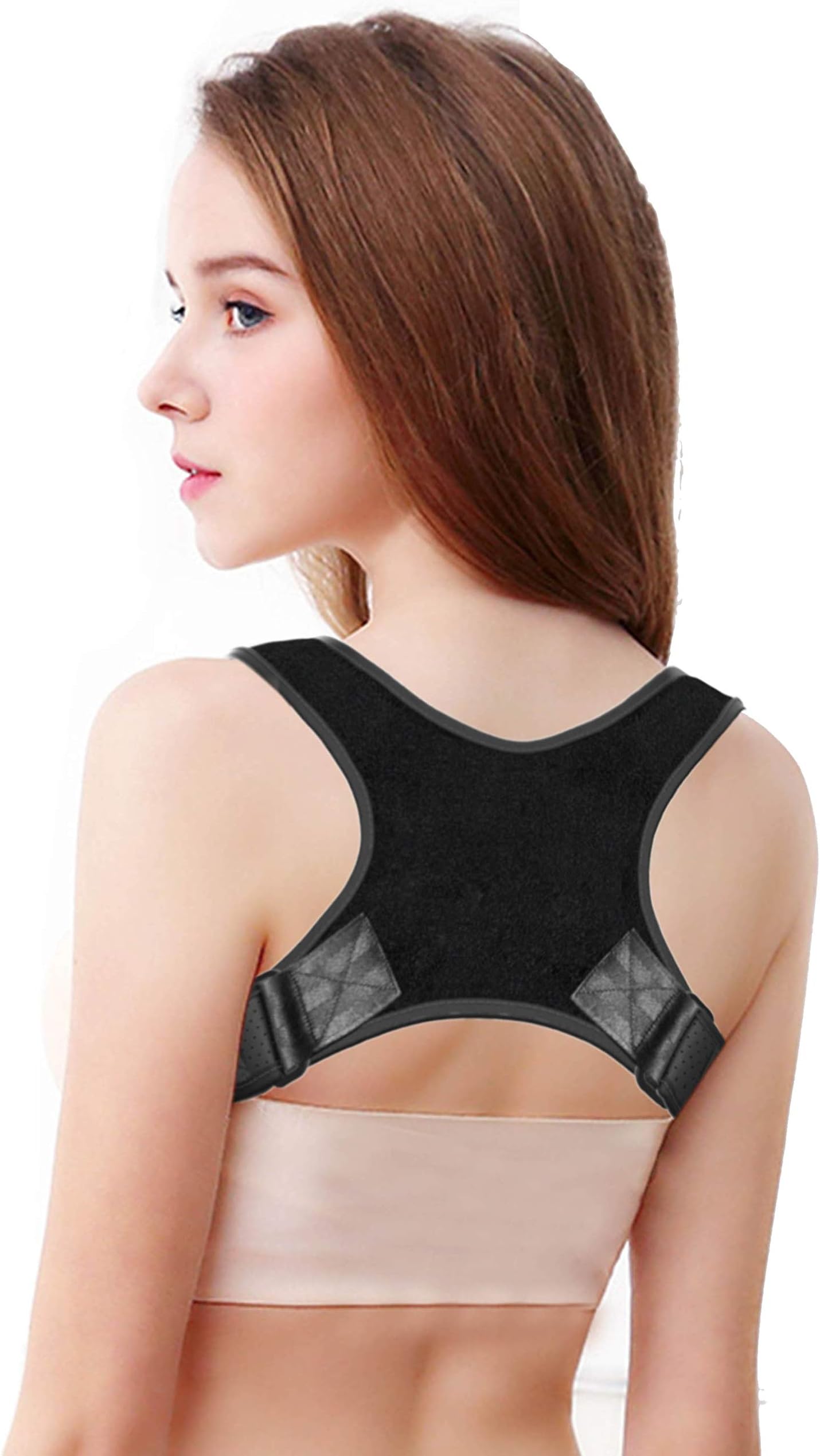 Back Posture Corrector for Men & Women, Upper Back Brace | Clavicle Support Device for Thoracic Kyphosis and Providing Pain Relief from Back Neck Pain-28