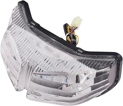 Taillight - Integrated LED Tail Brake Turn Signal Light Compatible with Yamaha Fazer FZ1 2006-2015 FZ8 2010-2014 Clear