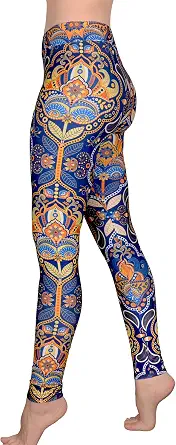 Comfy Yoga Boho Printed Leggings for Women | High Waist Soft Stretchy Lightweight Casual Leggings