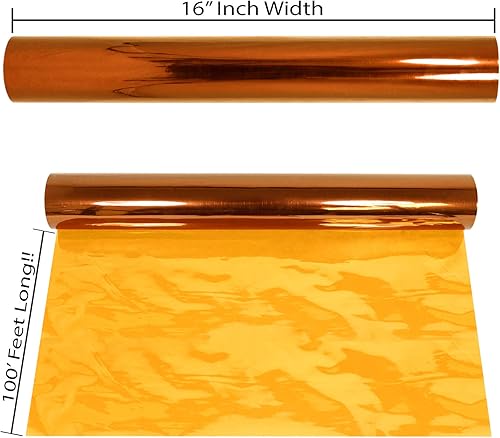 Miniatura 24 de AnapoliZ Rollo de celofán transparente 100 pies de largo x 16 pulgadas de ancho 2.3 mil de grosor transparente Regalos, cestas, artes