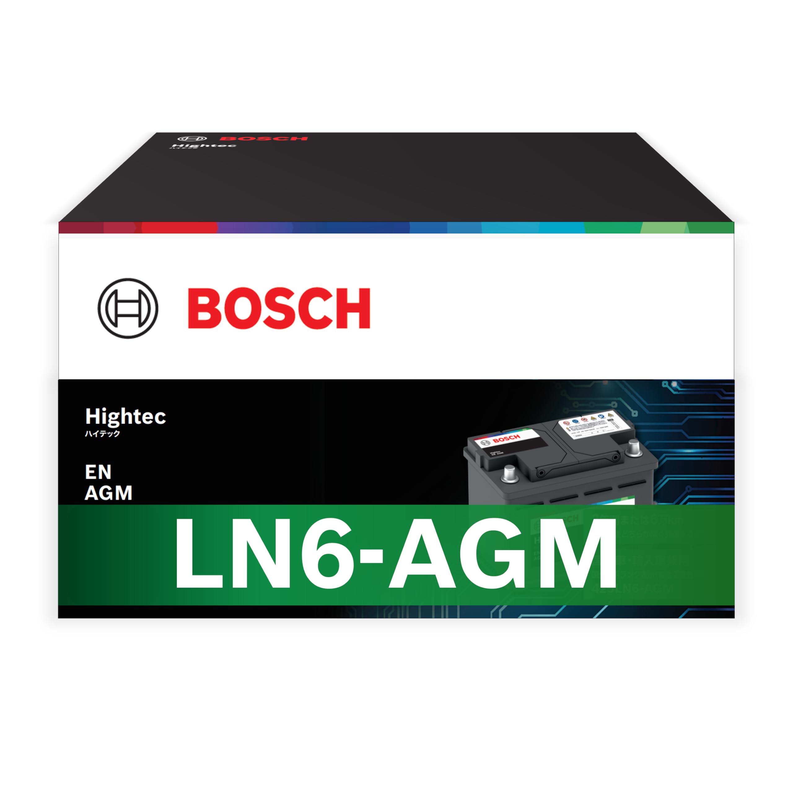 Amazon.co.jp: BOSCH (ボッシュ) 国産車・輸入車バッテリー HT-LN6-AGM