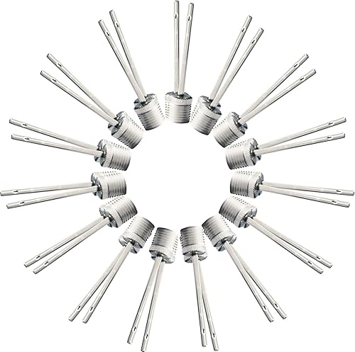 Agujas de bomba de bolas (40 piezas) - Agujas de bomba de aire para baloncesto, pelota de fútbol y pelotas deportivas