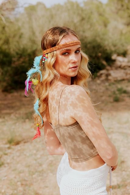 Foto 7 de 7 de Boland - Cinta Hippie con Plumas