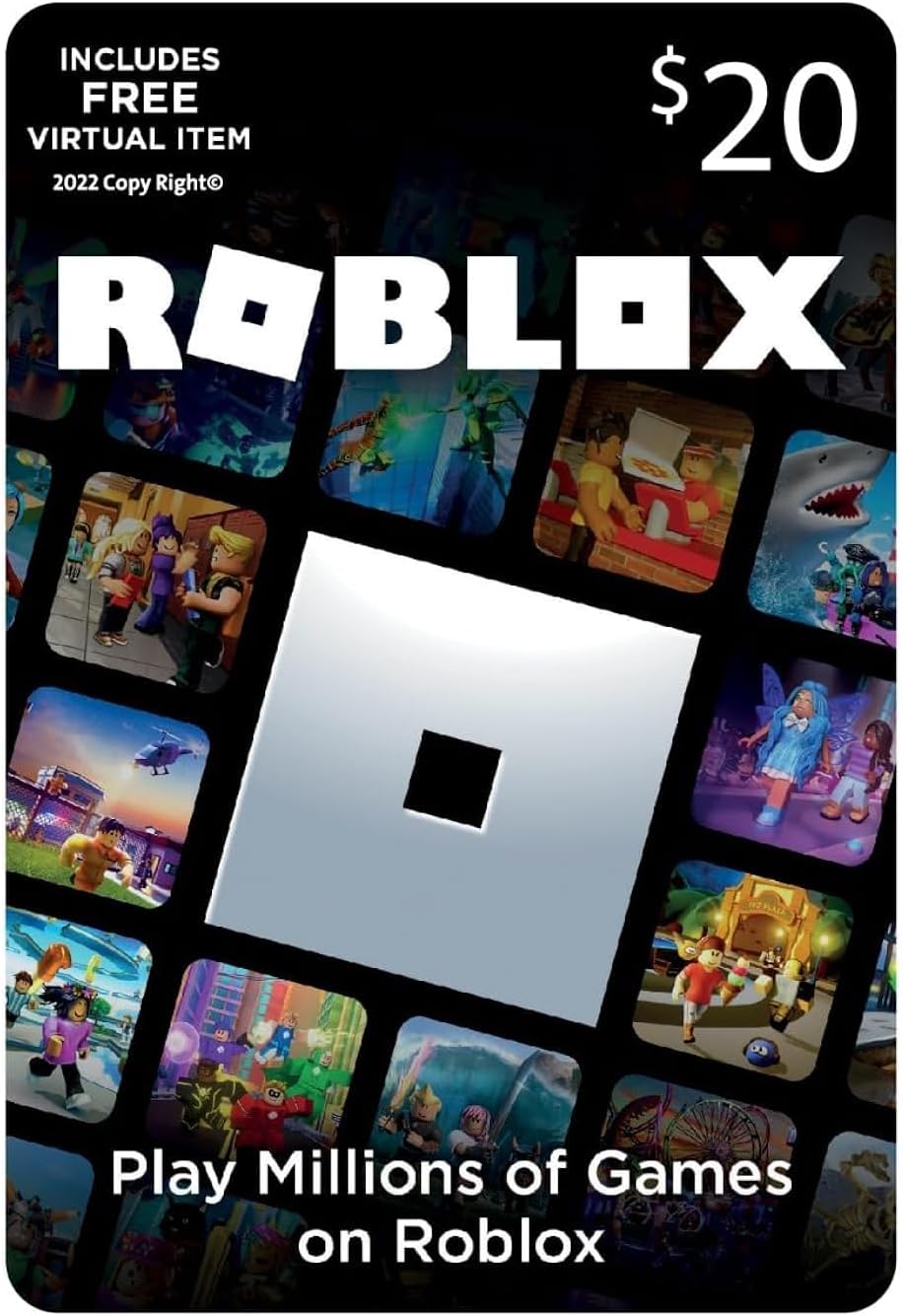 Roblox (USA) $20 gift card (US Accounts only) [Digital Code]