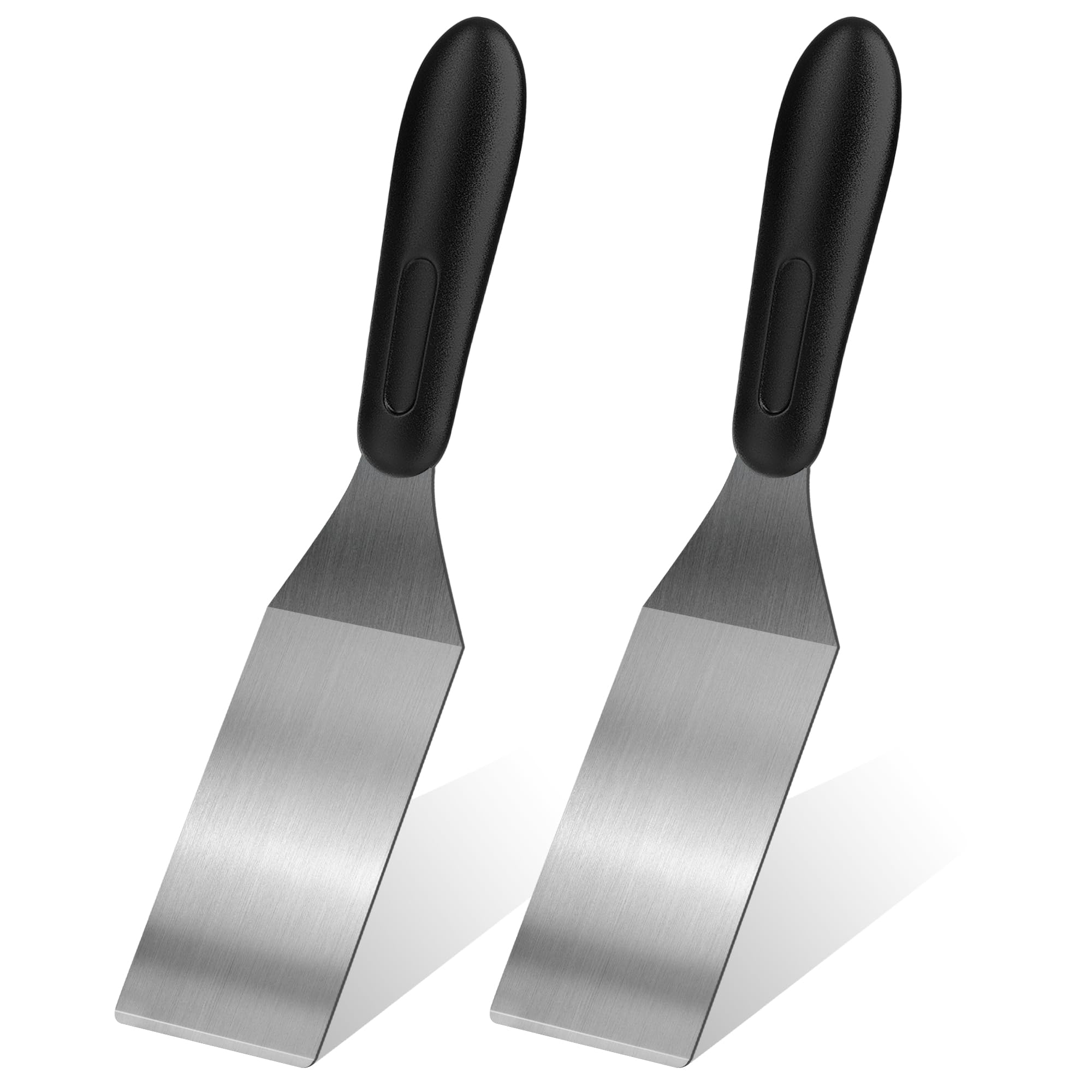 Petites spatules en métal durables en acier inoxydable pour biscuits et lasagne