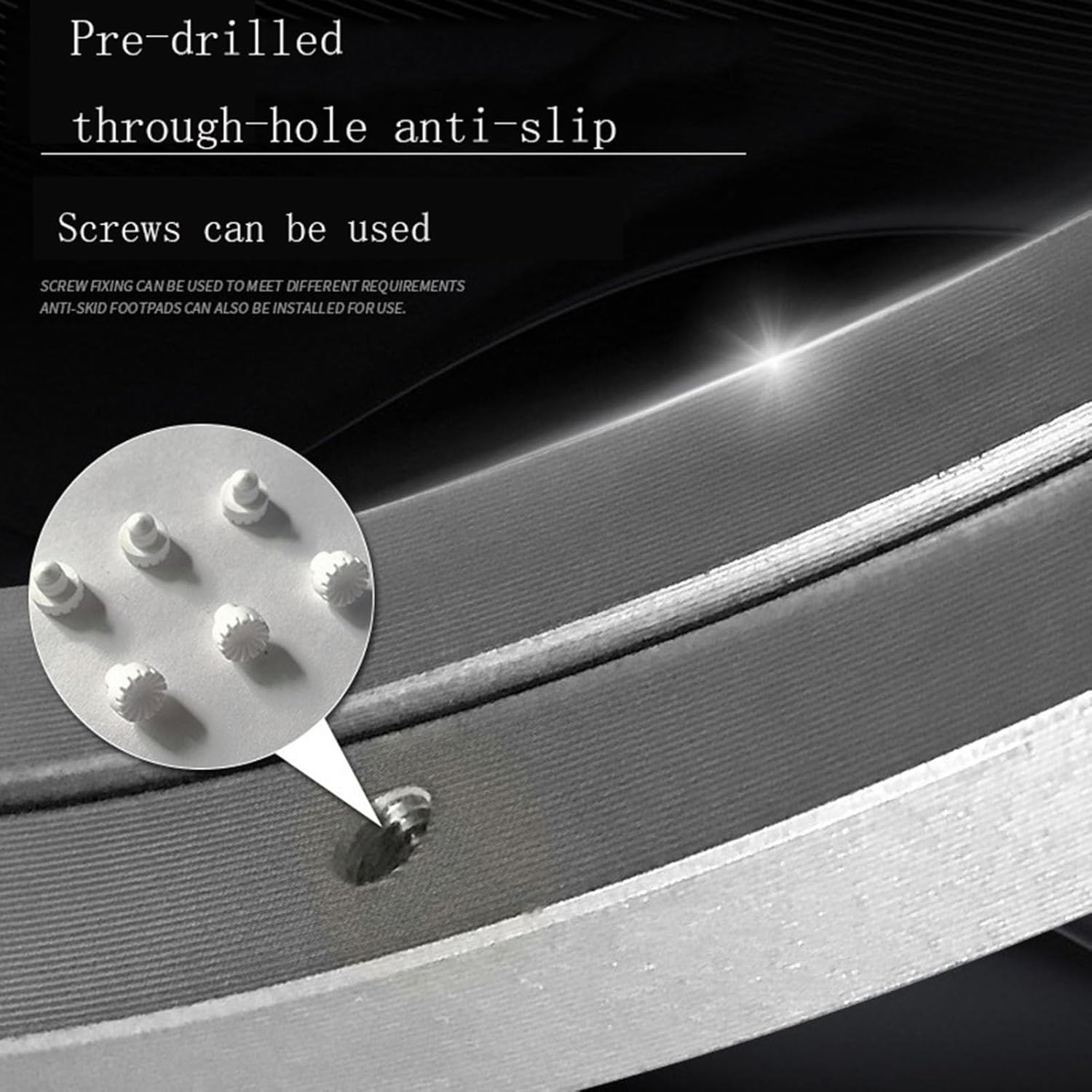 Dining Table Turntable Base, Aluminum Alloy Anti-Slip Turntable, 20/25/30/35/40cm, Smooth and Stable Internal Rotation(40cm)