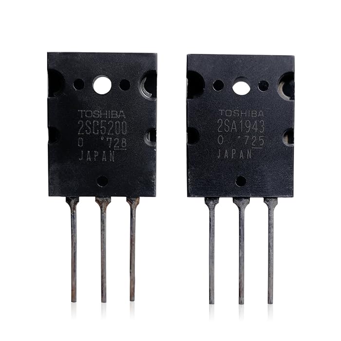 Buy 2SA1943 2SC5200 Pair of PNP and NPN Power Amplifier Transistor for
