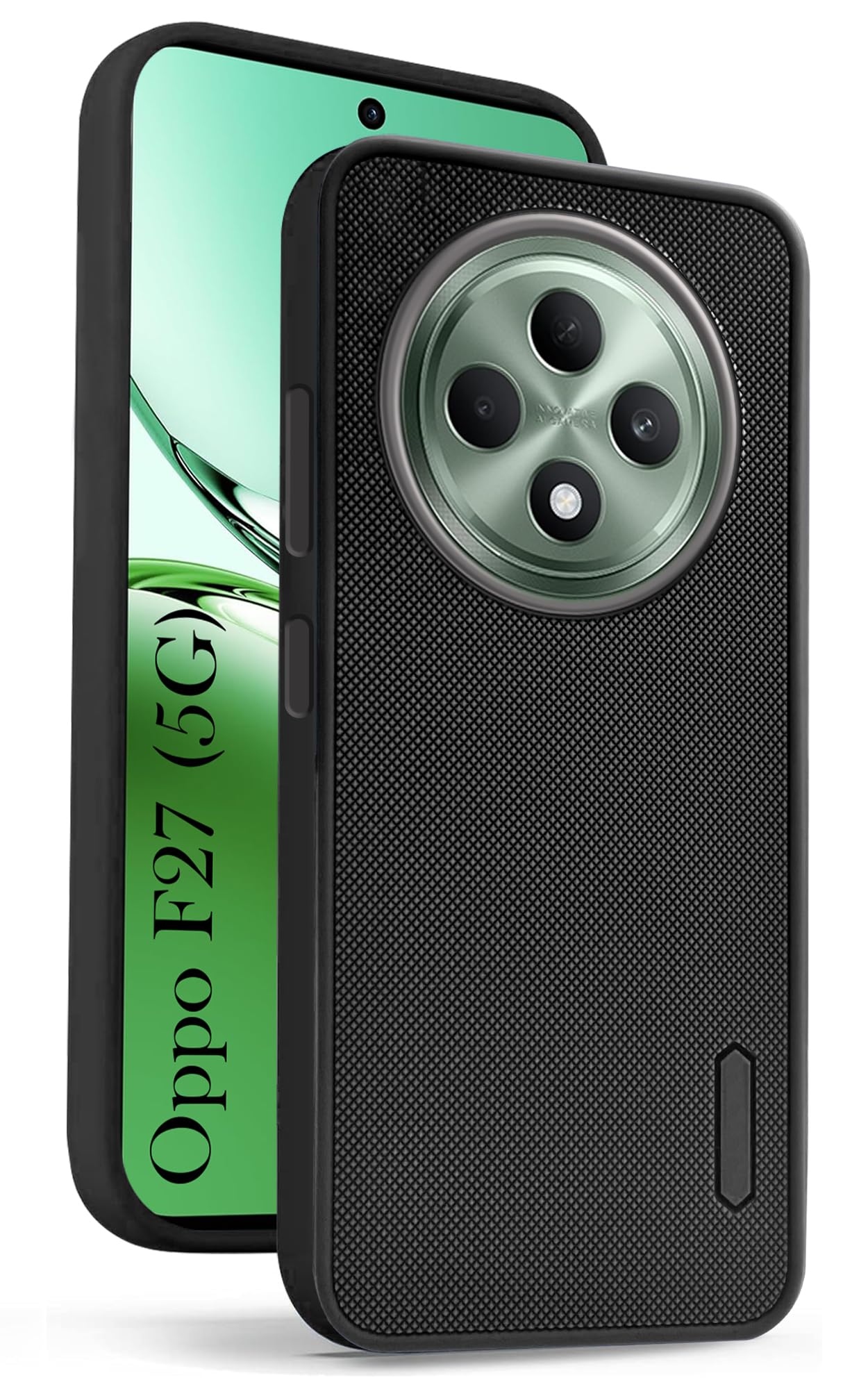 Jkobi Back Cover Case for Oppo F27 5G (Textured Grip Design | Camera Protection | Slim and Light Weight | Soft Touch and Feel | Black) (B0DDTLWP71) Amazon Price History, Amazon Price Tracker