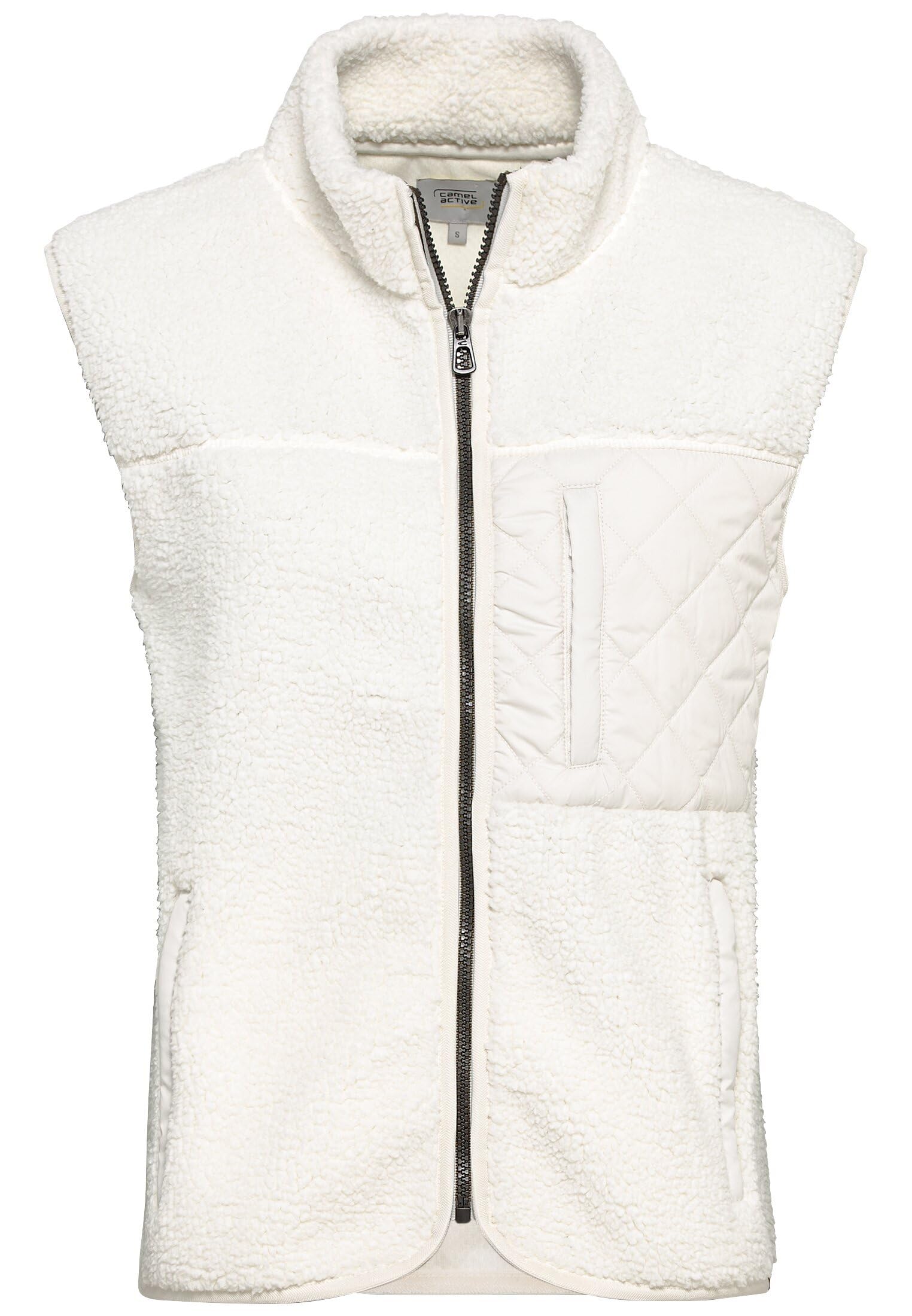 camel active Women's Sweatshirt, Milk White, XL