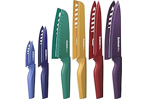 Astercook Knife Set: Color-Coded for Culinary Precision