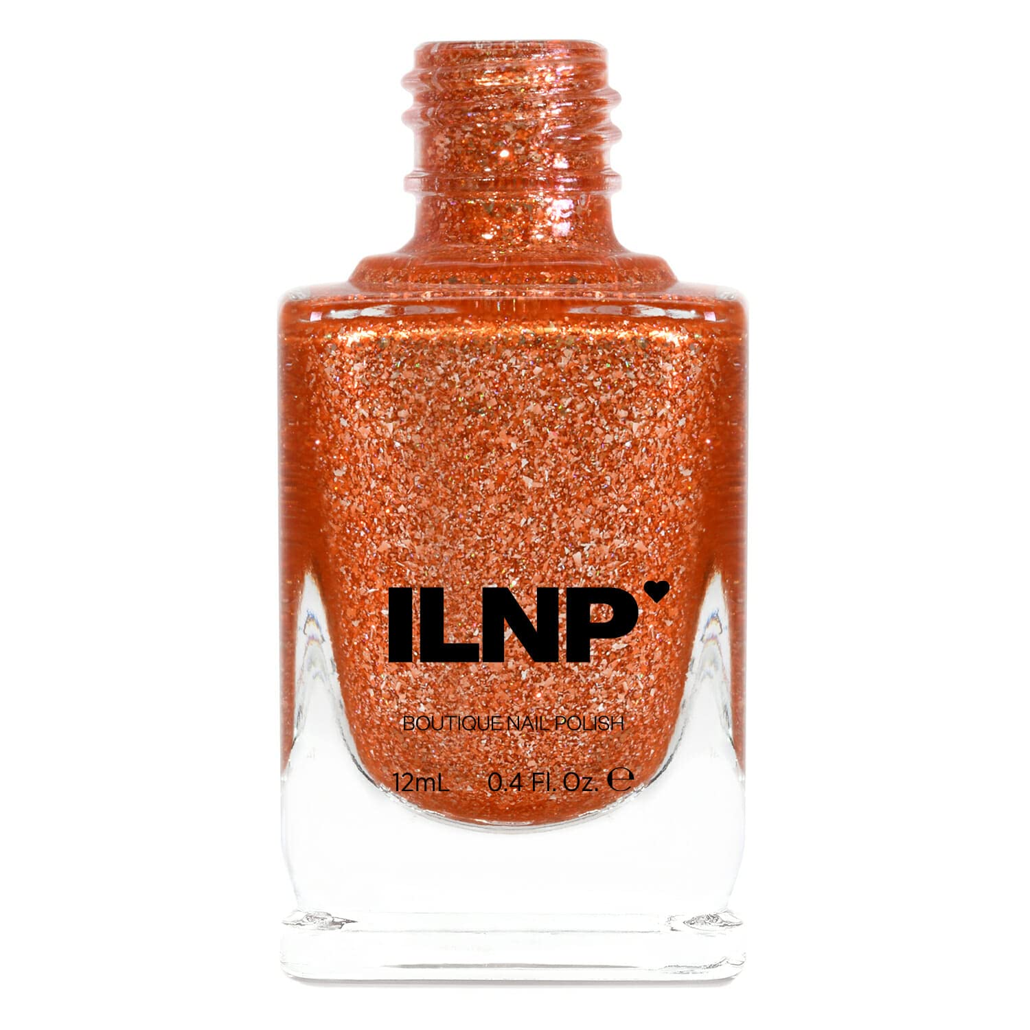 ILNP Trick or Treat - Vivid Orange Holographic Ultra Metallic Nail Polish